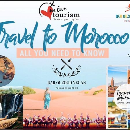 Hotel Dar Ouzoud Vegan Exteriér fotografie