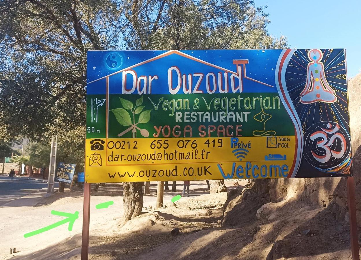 Hotel Dar Ouzoud Vegan Exteriér fotografie