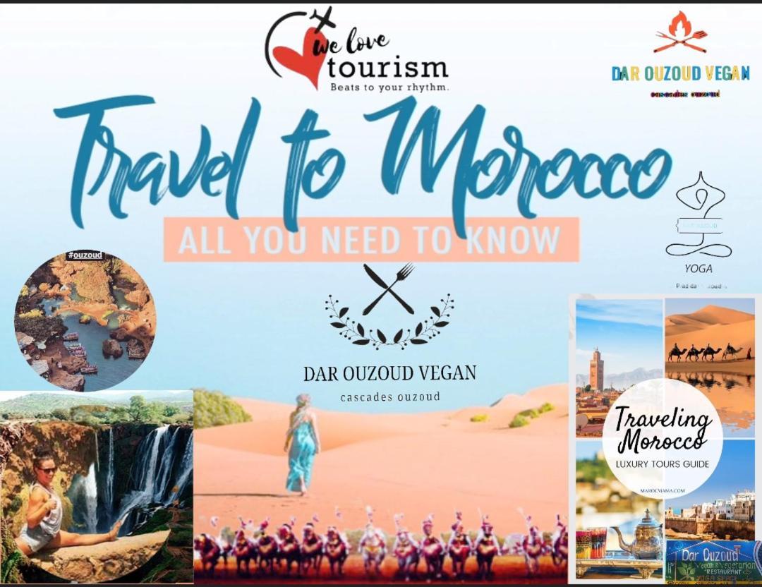 Hotel Dar Ouzoud Vegan Exteriér fotografie